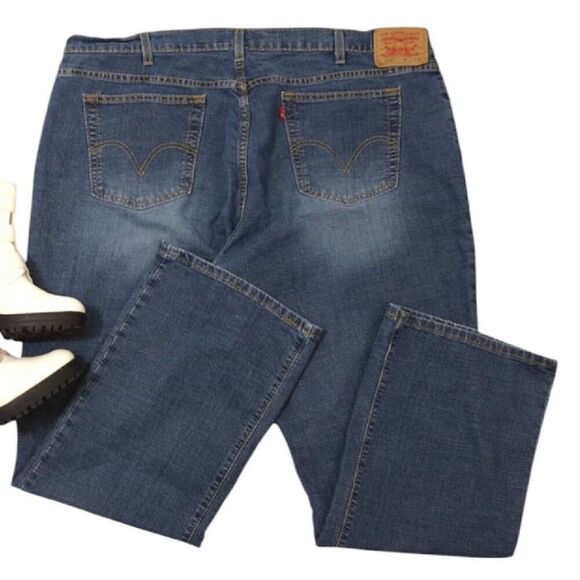 Levi's Vintage 515 Low Rise Nouveau Bootcut Stretch Jeans Plussize 24 - Picture 9 of 13